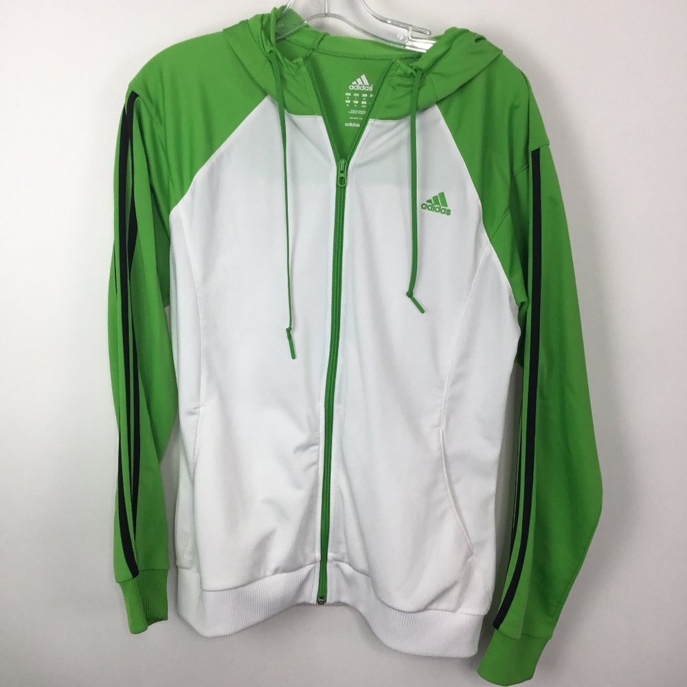 Adidas zip up hoodie size L